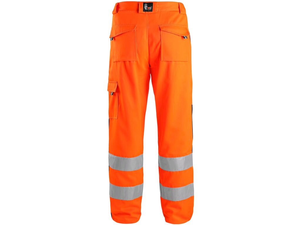 Výstražné nohavice do pásu NORWICH oranžovo-modre