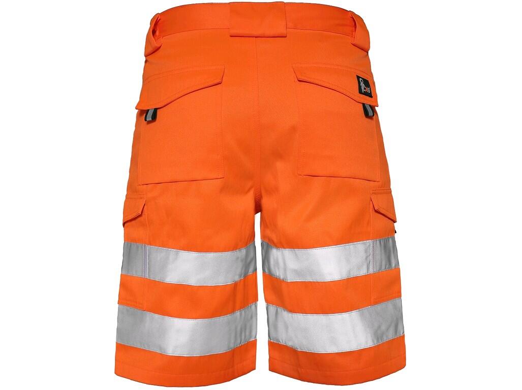 Výstražné krátke nohavice NORWICH oranžovo-modré