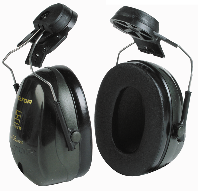 Mušľové chrániče sluchu Peltor H520P3E-410-GQ 30 dB 