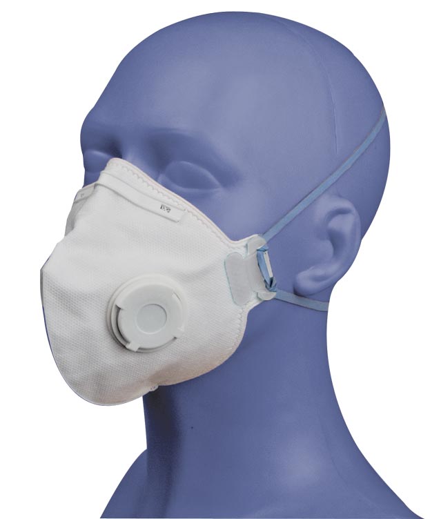 Skladací respirátor Spiro P2 s ventilom